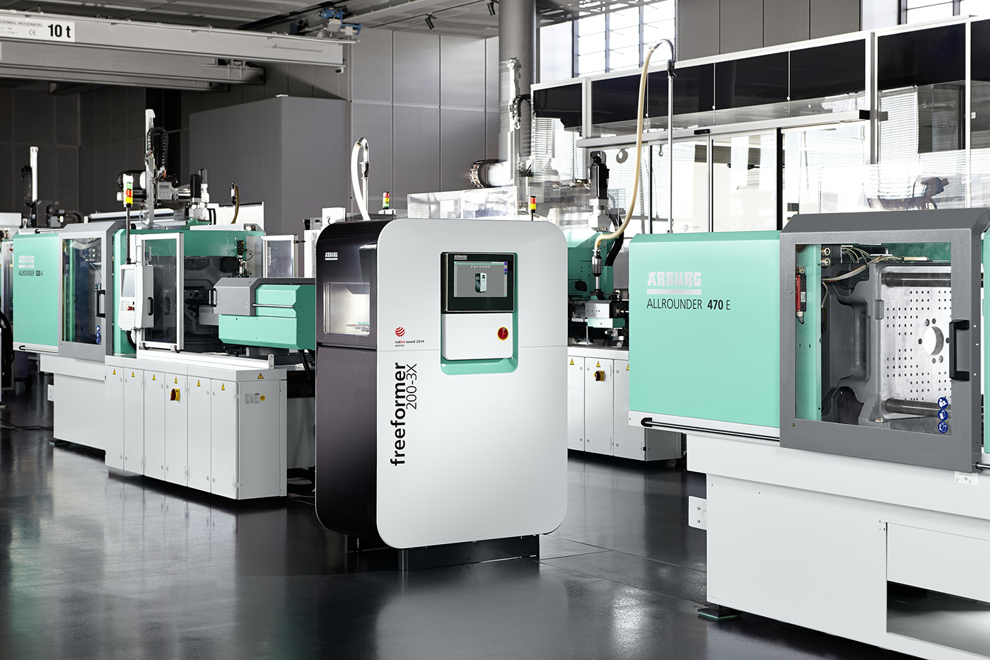 Maschinenreihe, Kundencenter, ALLROUNDER, Serienfertigung, Additive Fertigung