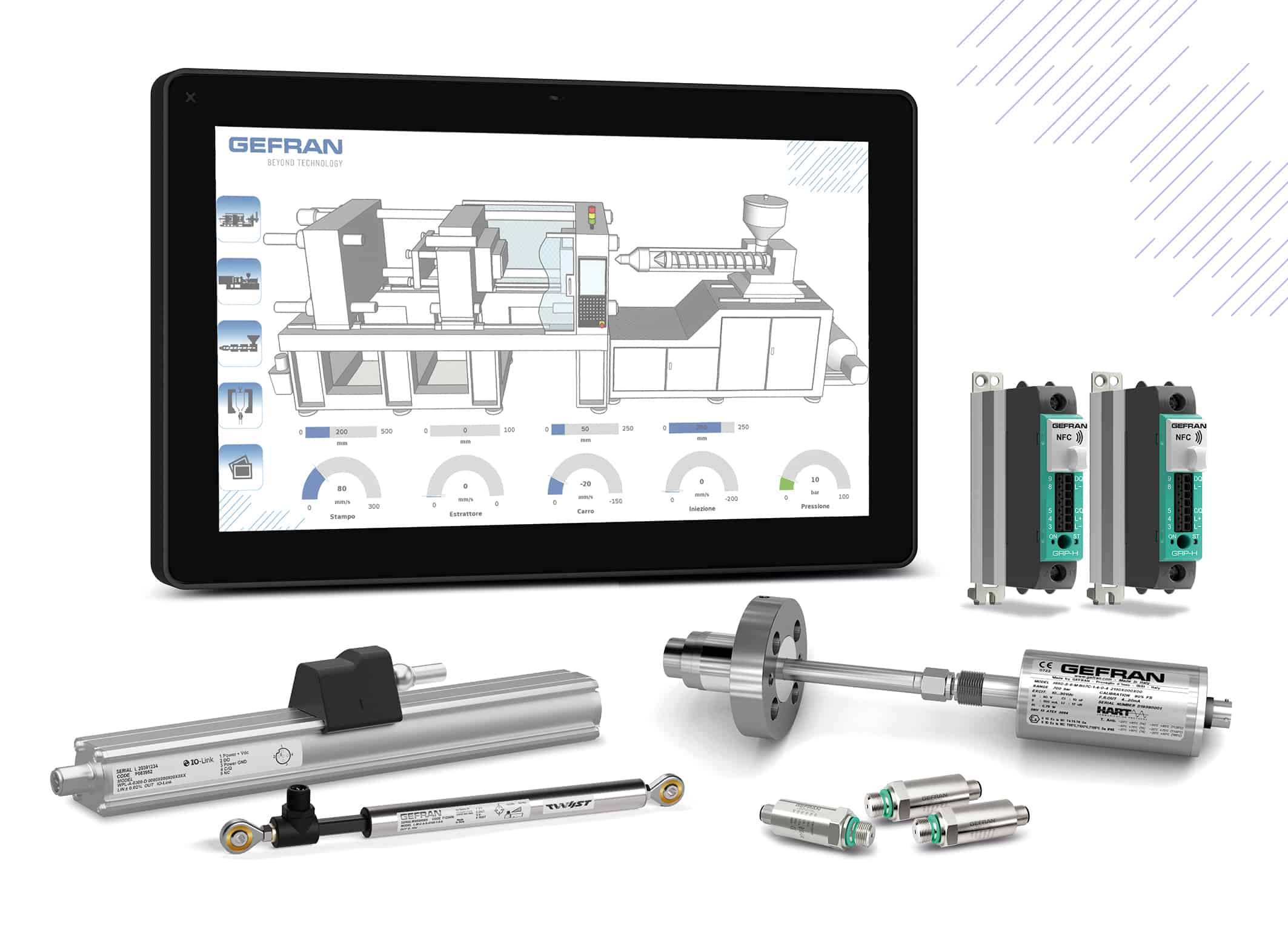 Duurzame sensor- en automatiseringsoplossingen voor de kunststofindustrie - GEFRAN DUITSLAND GMBH