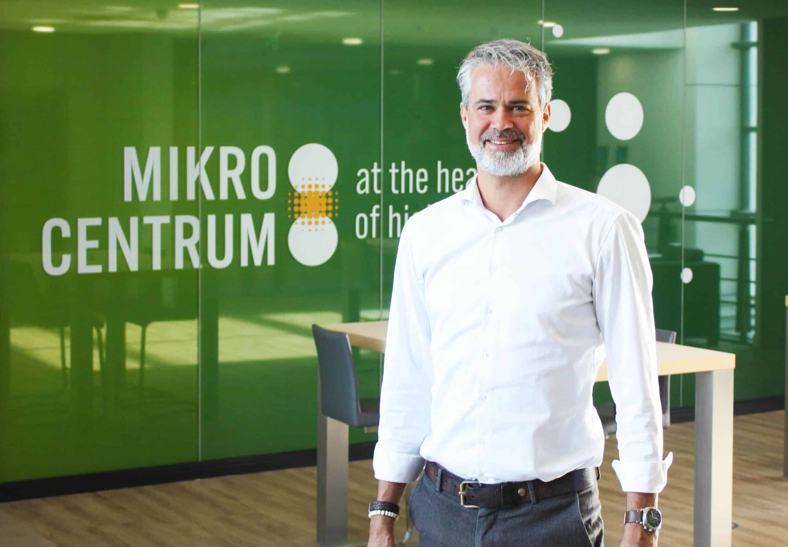 Mikrocentrum verwelkomt nieuwe directeur - Edwin de Zeeuw