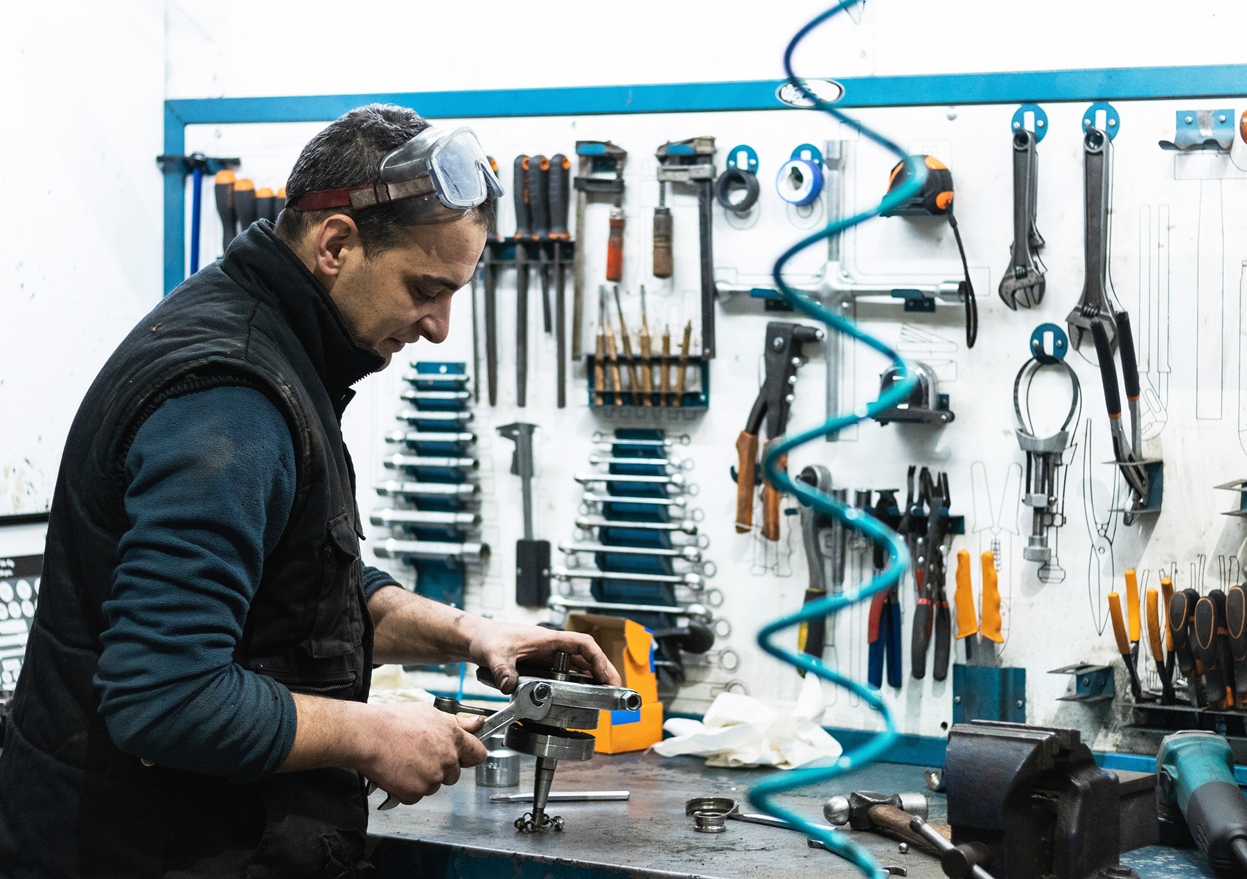 Zoals de werkplek eruitziet, zo werkt het ook